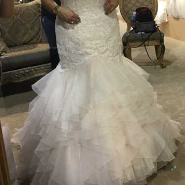 wedding dress size 14 - image 1