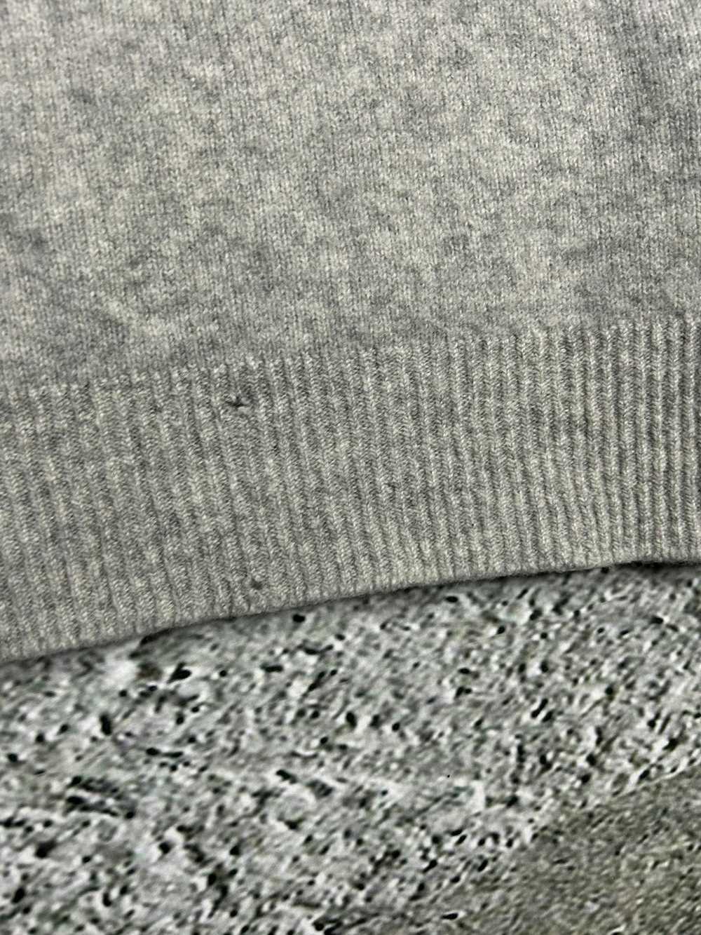 Nike × Vintage Nike vintage grey sweater vest ten… - image 3