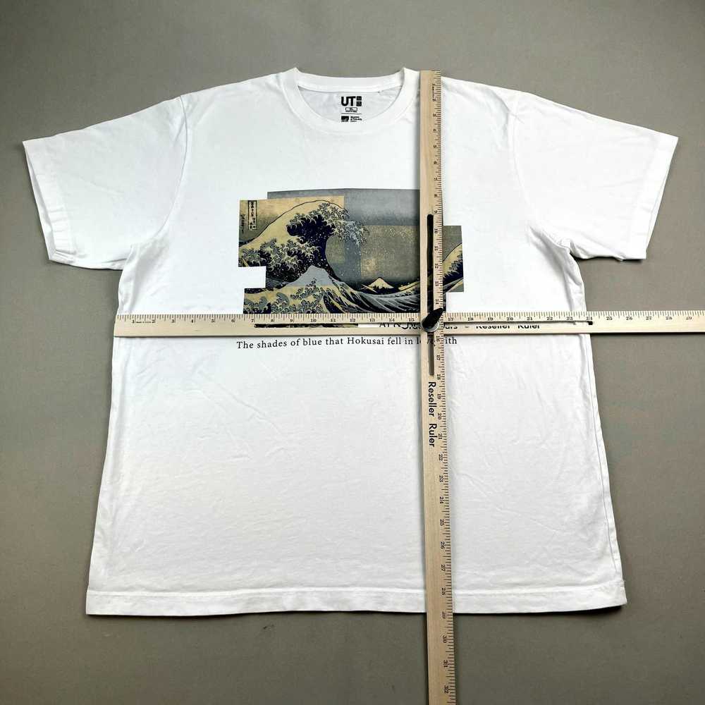 Uniqlo Hokusai Great Wave T-Shirt XL White Uniqlo… - image 6