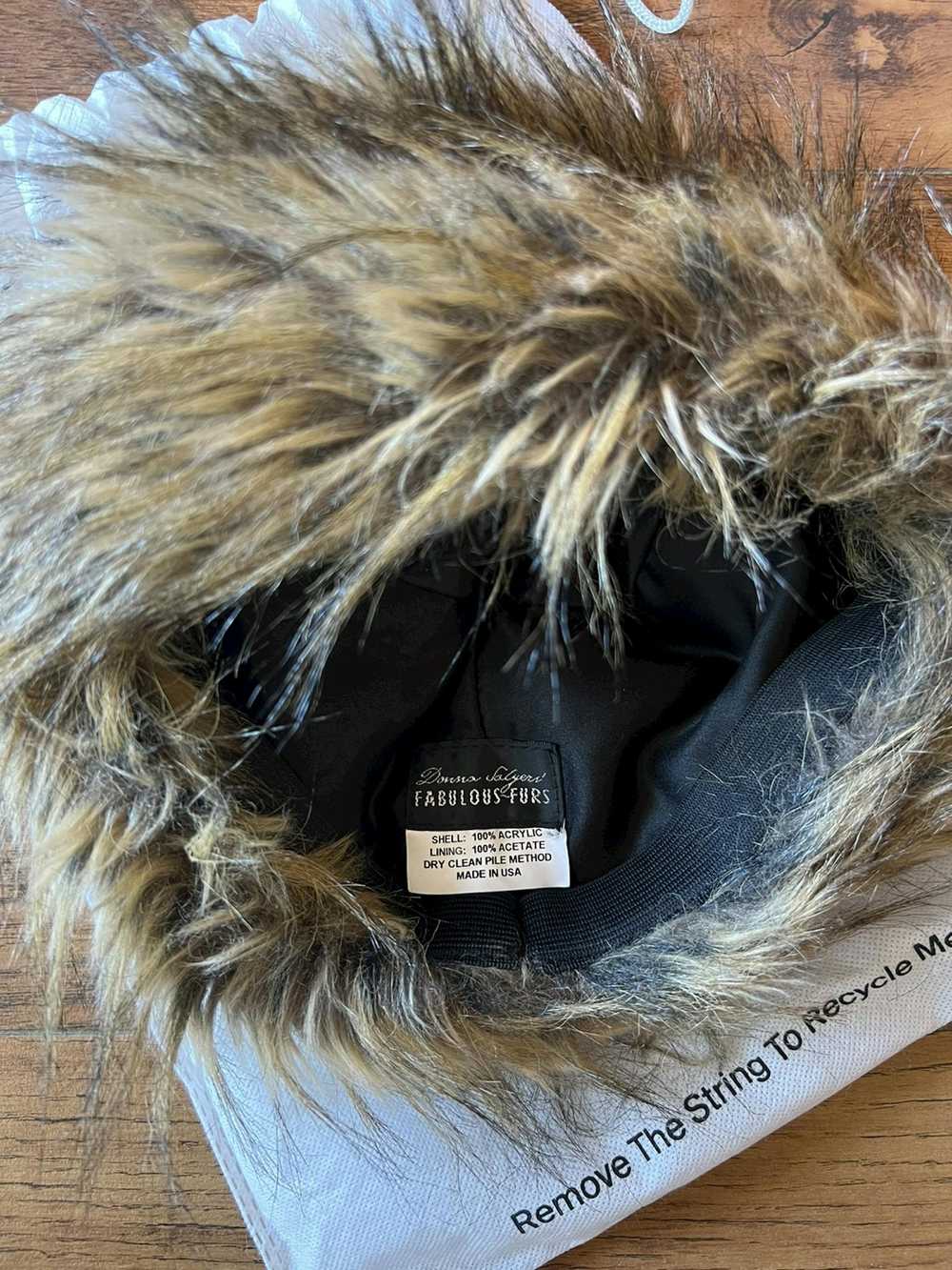 Designer × Vintage vintage fur hat - image 4