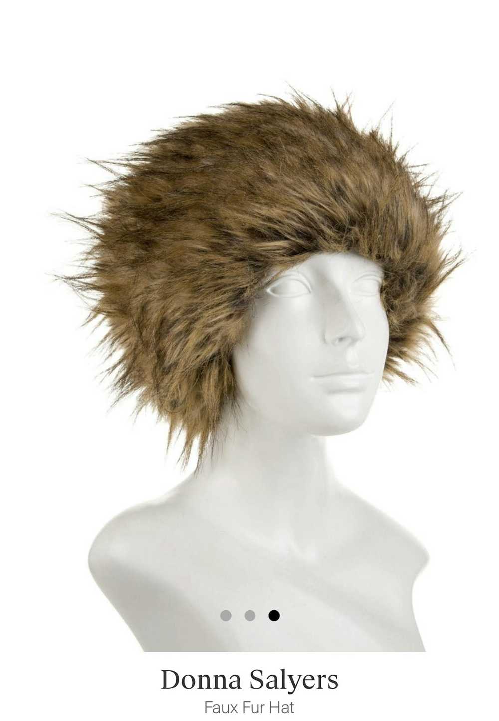 Designer × Vintage vintage fur hat - image 6
