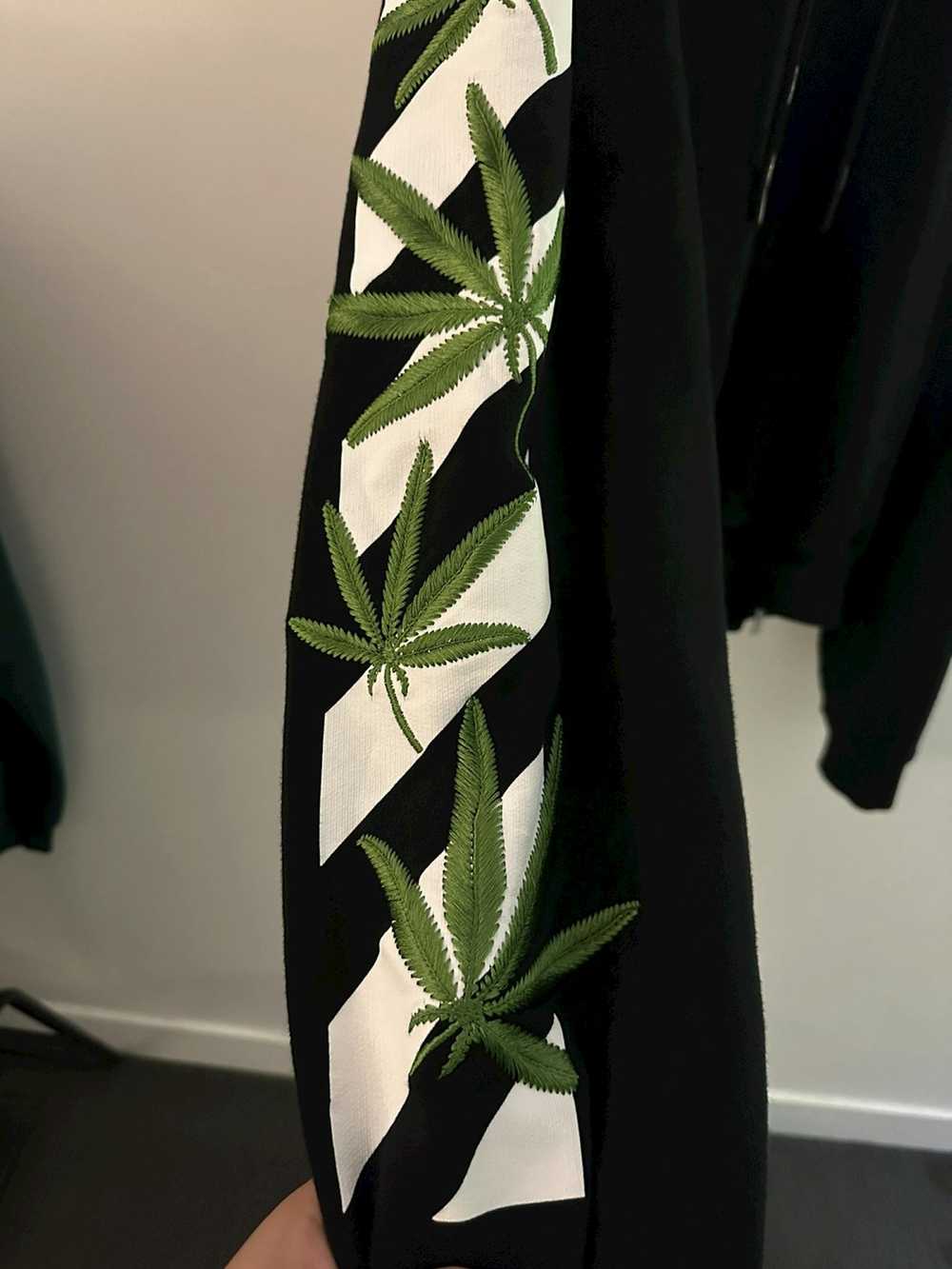 Off-White Off white Weed arrows black hoodie - image 2