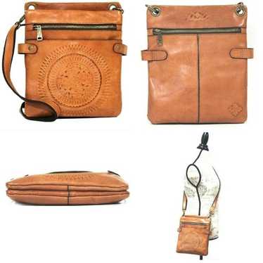 Patricia Nash outlet Burnished Tooled Francesca Crossbody Bag