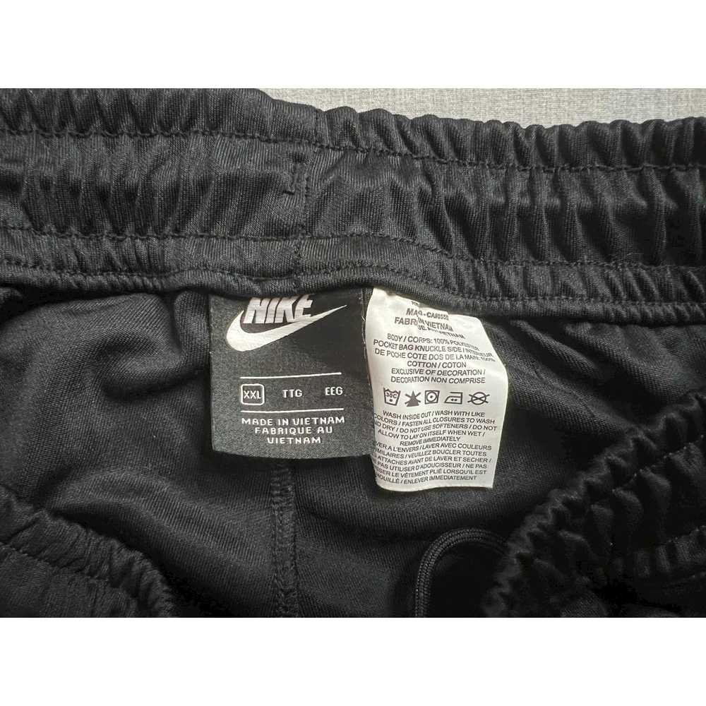 Nike Nike Black and White Athletic Track Pants 2XL - image 4