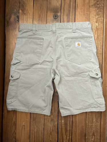 Carhartt × Vintage Carhartt Tan Tactical Cargo Sh… - image 1