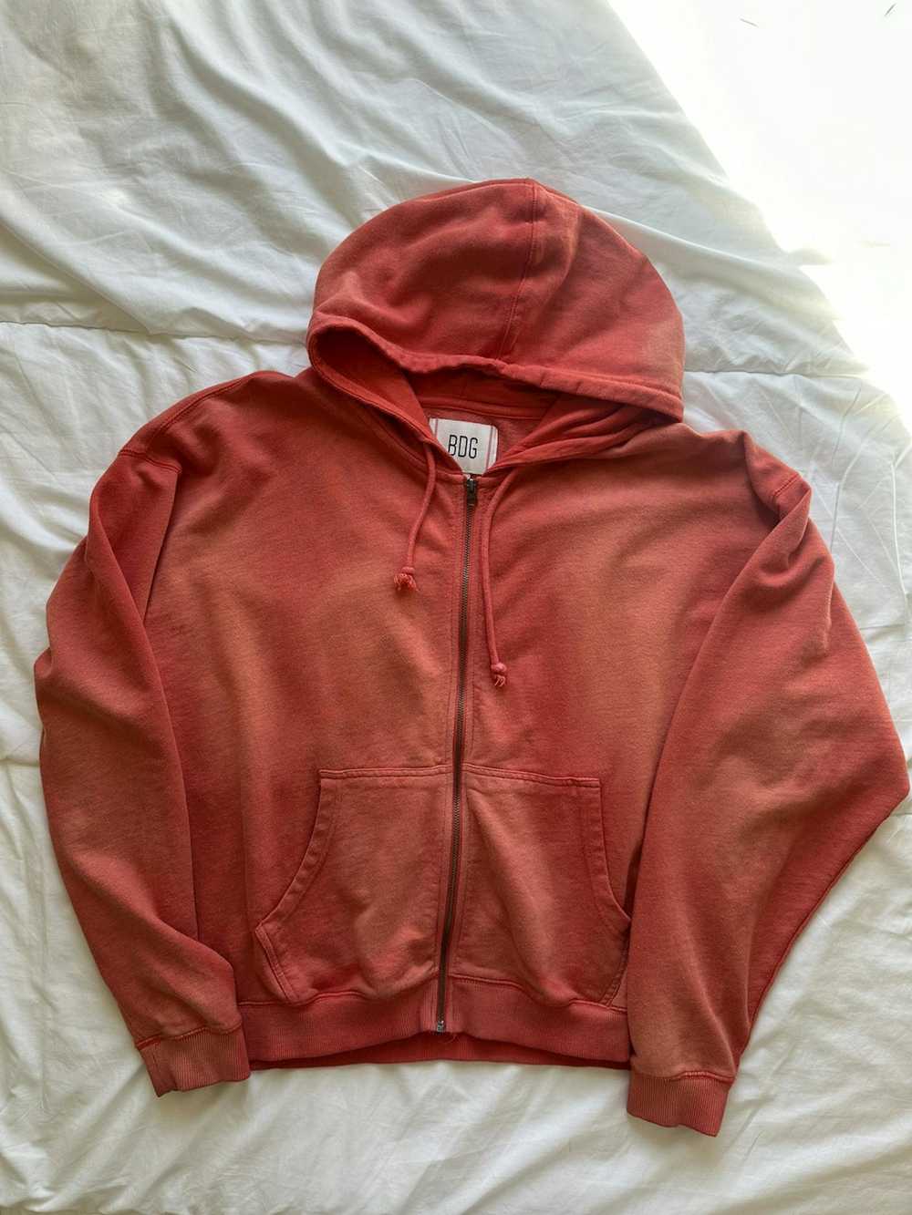 Bdg × Urban Outfitters BDG UO Red zip-up - image 1