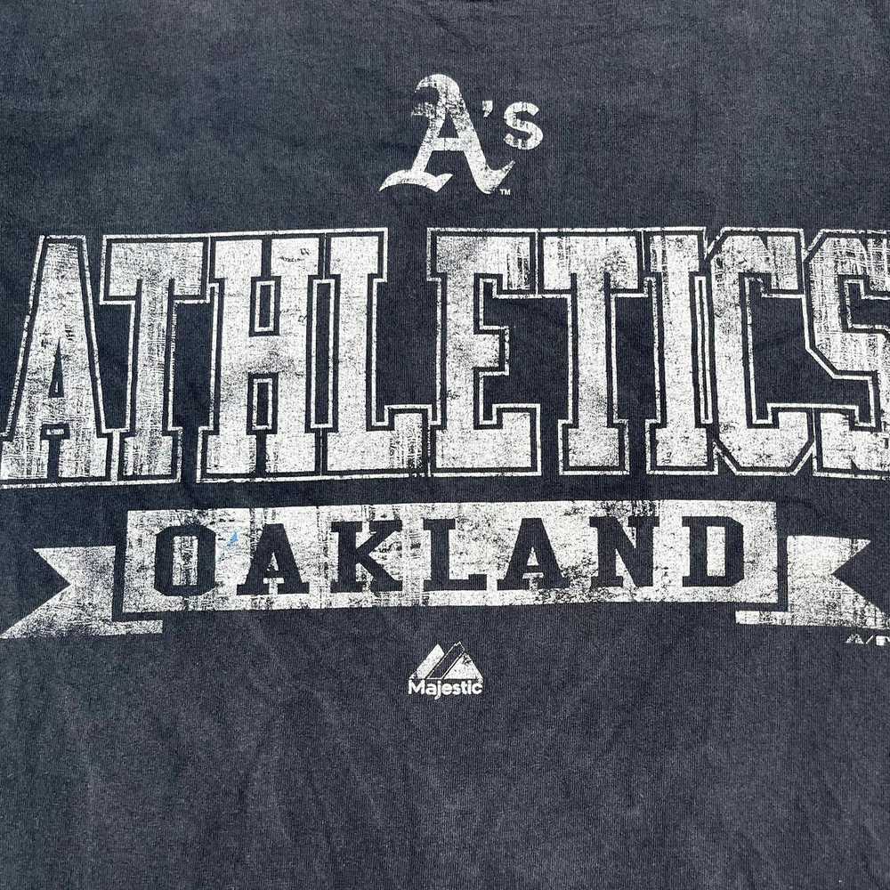 MLB × Majestic × Vintage Vintage Oakland Athletic… - image 3