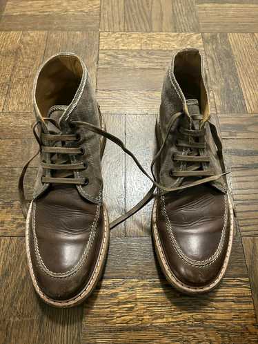 Marc Jacobs Leather and suede chukka boots