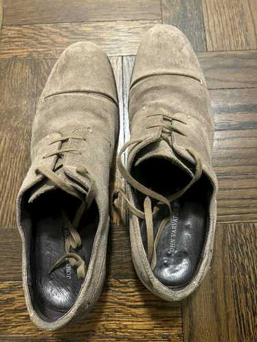 John Varvatos Suede derby shoes