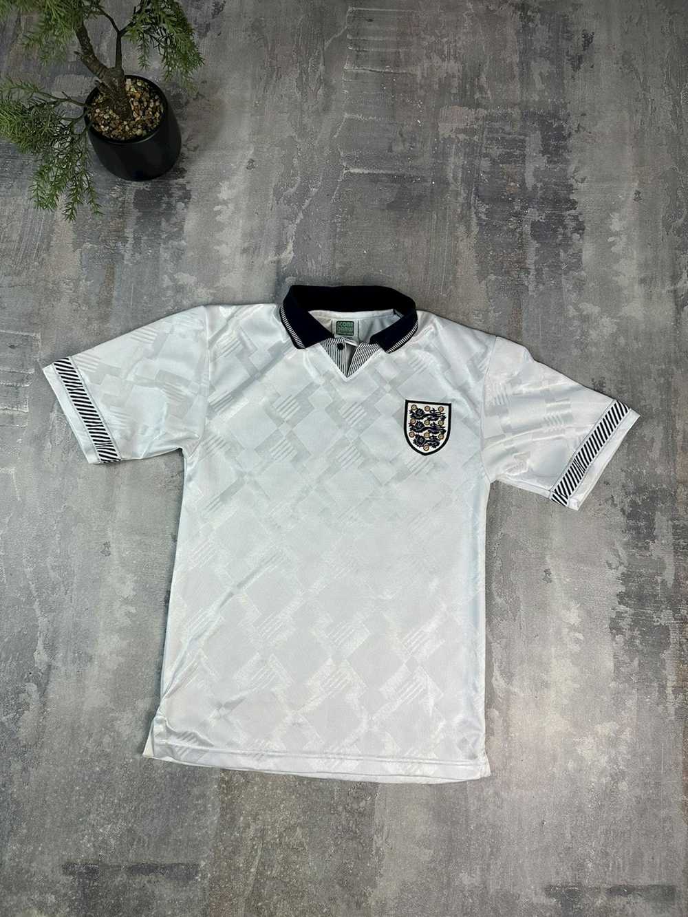 Soccer Jersey × Sportswear × Vintage Vintage Engl… - image 1
