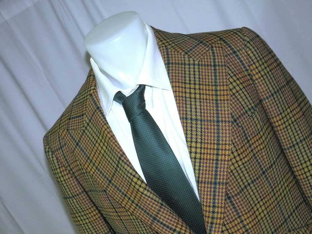 Bespoke × Vintage R. Meledandri New York Brown Ch… - image 4