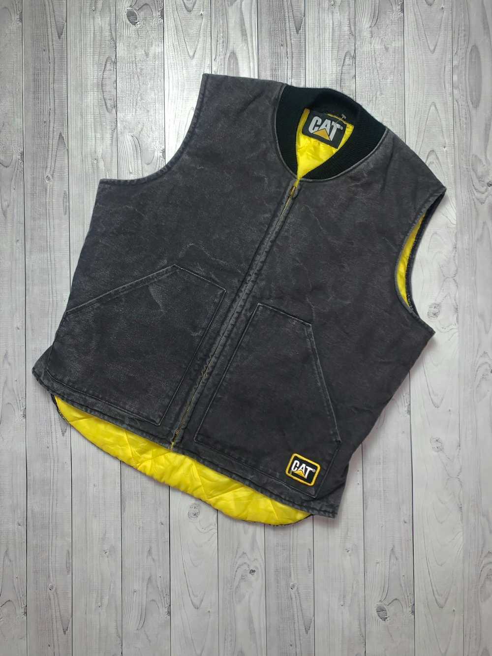 Caterpillar × Streetwear × Vintage Vest Caterpill… - image 8