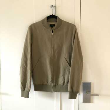 A.P.C. knitted bomber jacket - Neutrals