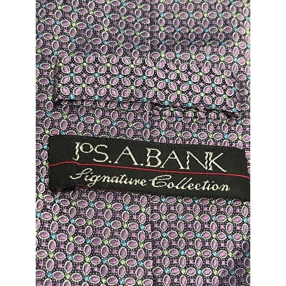 Jos. A. Bank Jos. A. Bank Purple Hand Made 100% S… - image 8