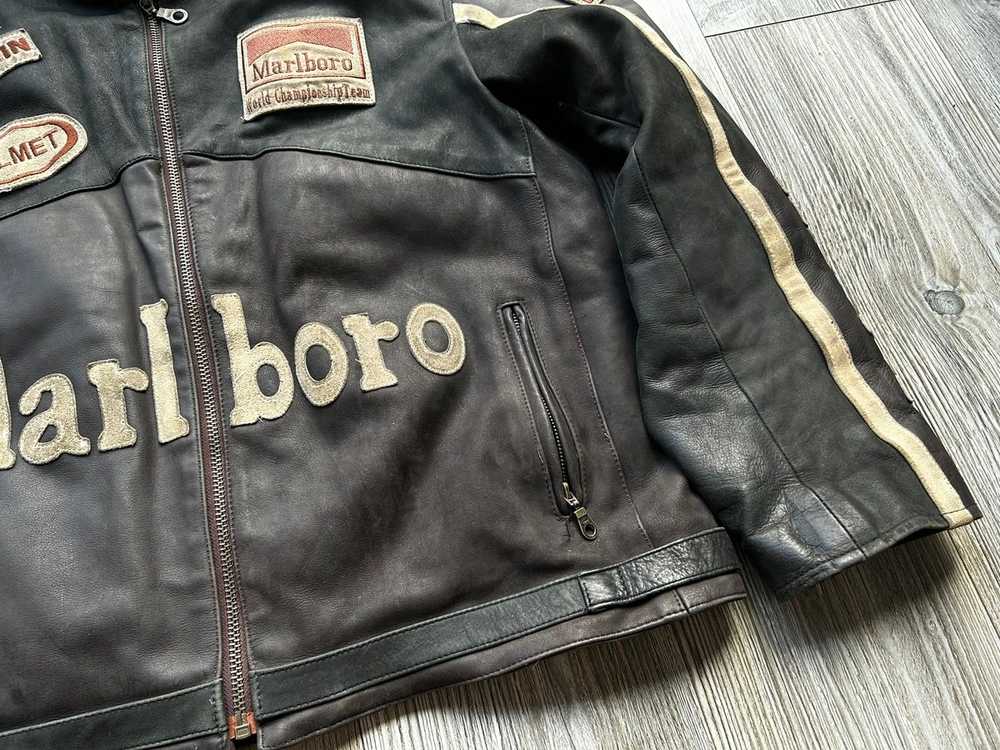 Genuine Leather × Marlboro × Vintage Marlboro Bro… - image 6