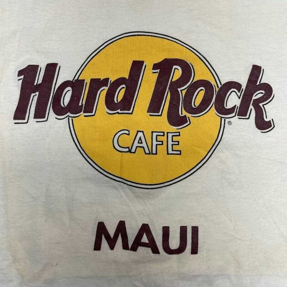 Hard Rock Cafe Hard Rock Café Maui Tee Thrifted V… - image 4