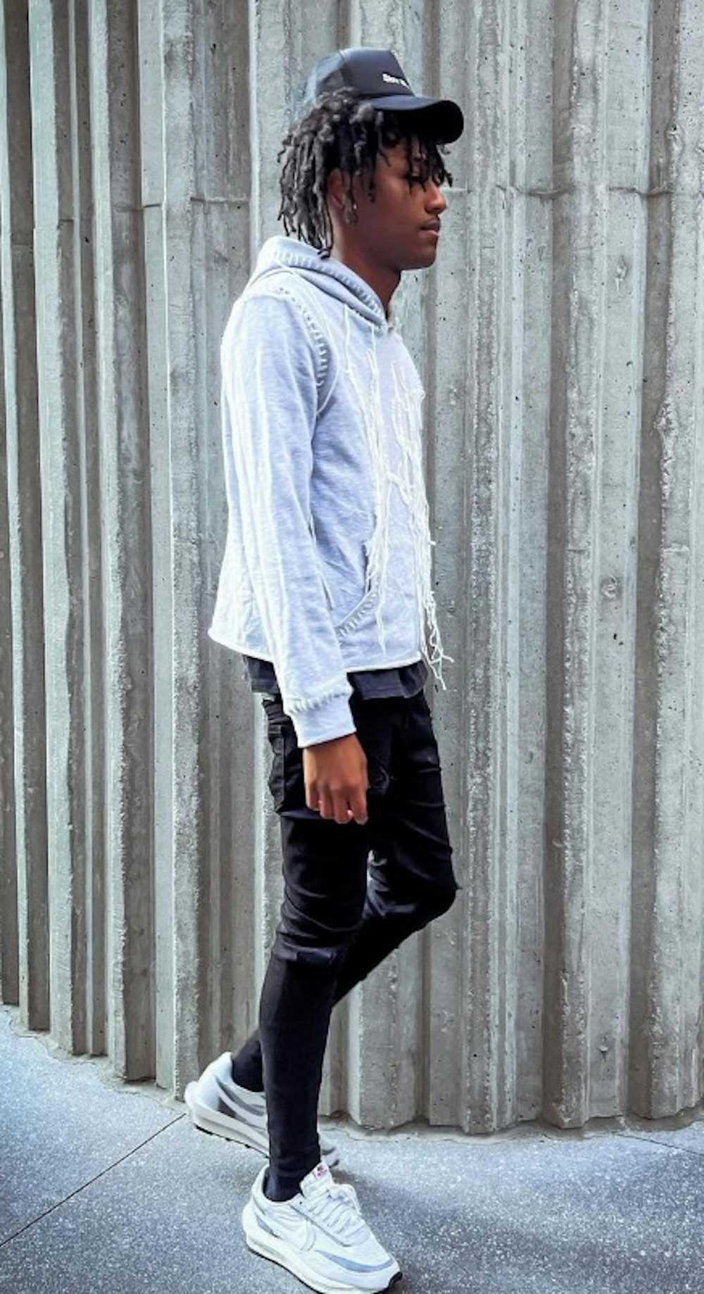 Other × Streetwear (YLSK) youlovesk Grey Stitched… - image 8