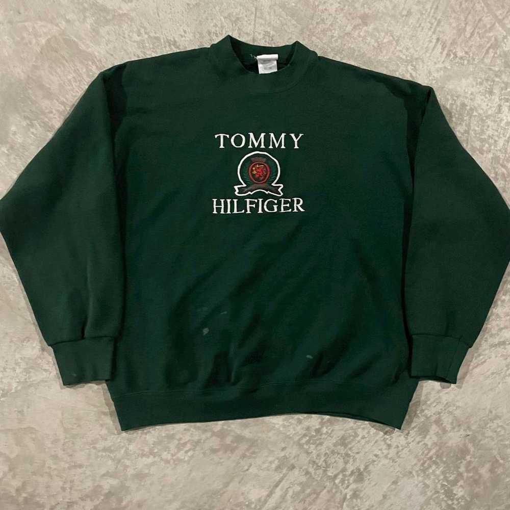 Tommy Hilfiger Vintage tommy hilfiger sweatshirt … - image 1