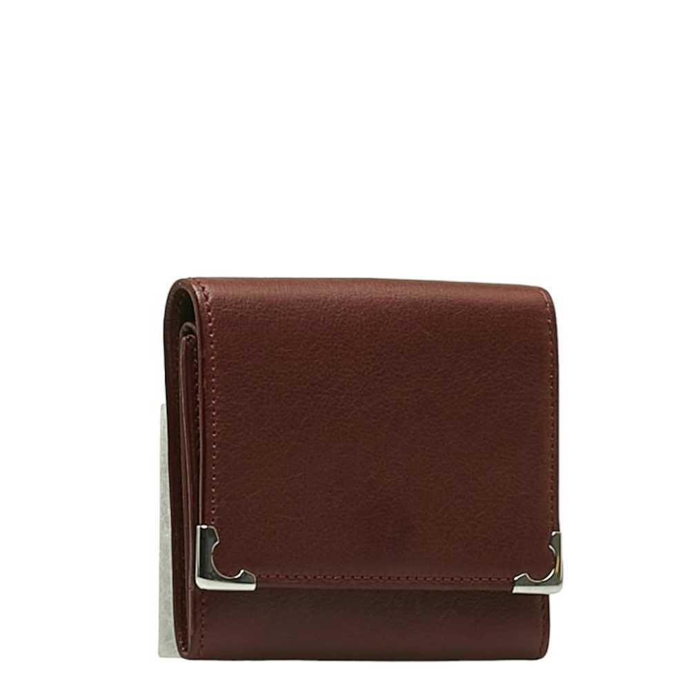 Cartier Cartier Leather Card Case Leather Coin Ca… - image 2