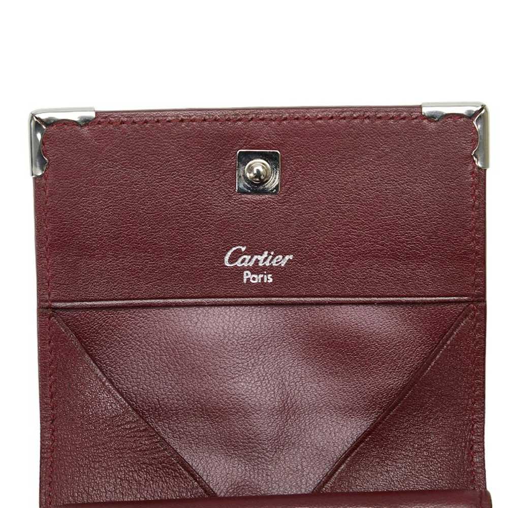 Cartier Cartier Leather Card Case Leather Coin Ca… - image 8