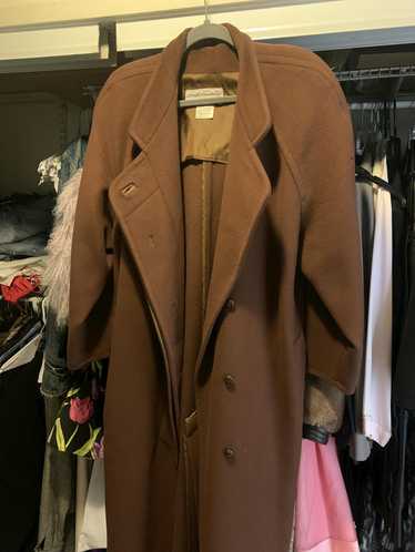 Claude Montana 1980’s Chestnut wool coat