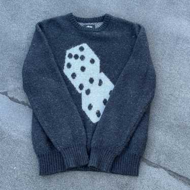 Stussy dice mohair sweater - Gem