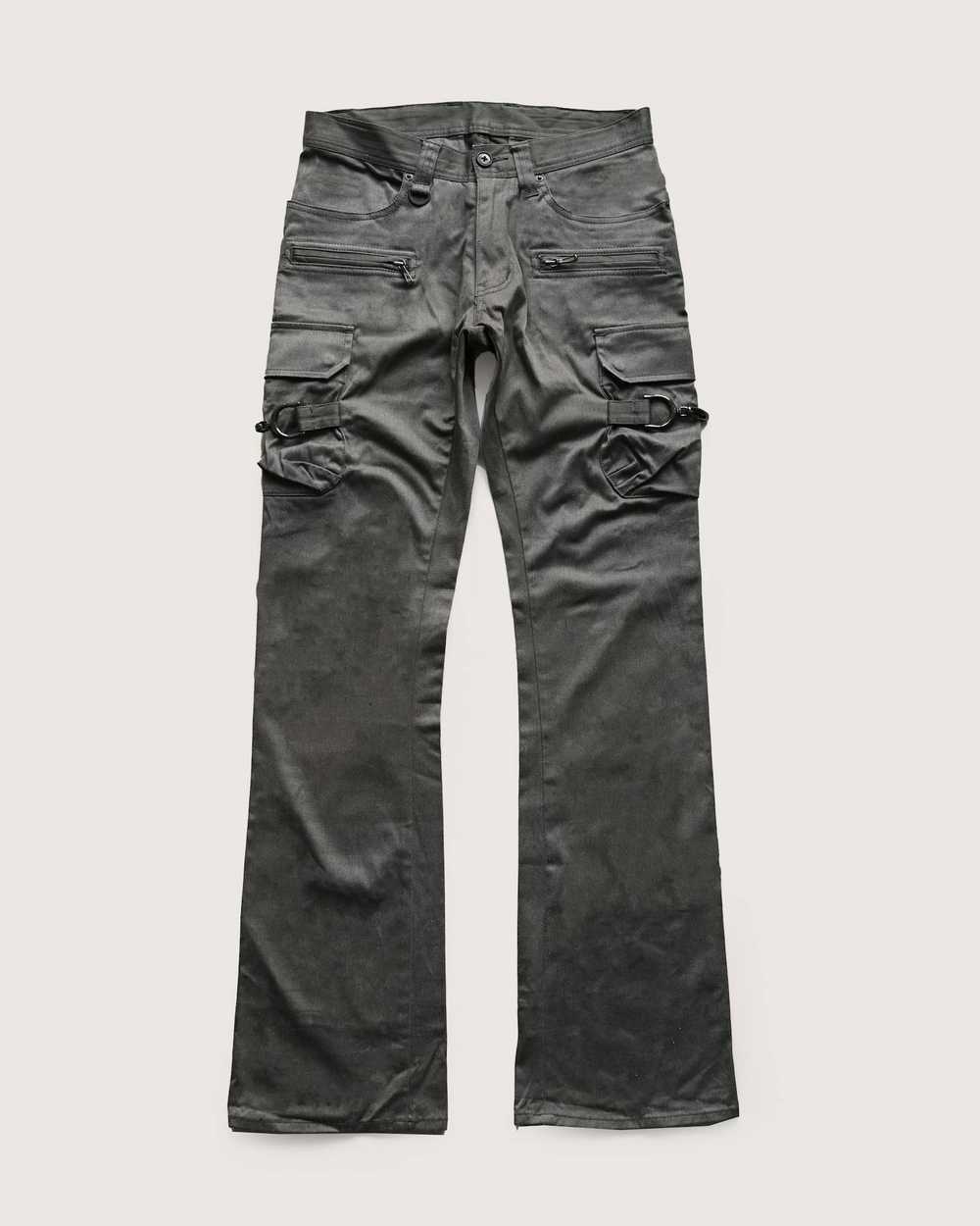 Tete Homme Tete Homme Military Style Flare Pants - image 1