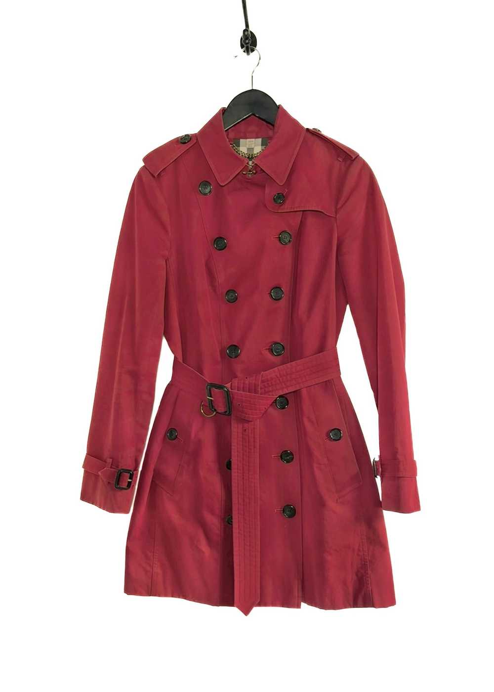 Burberry Burberry The Sandringham Red Double Brea… - image 1