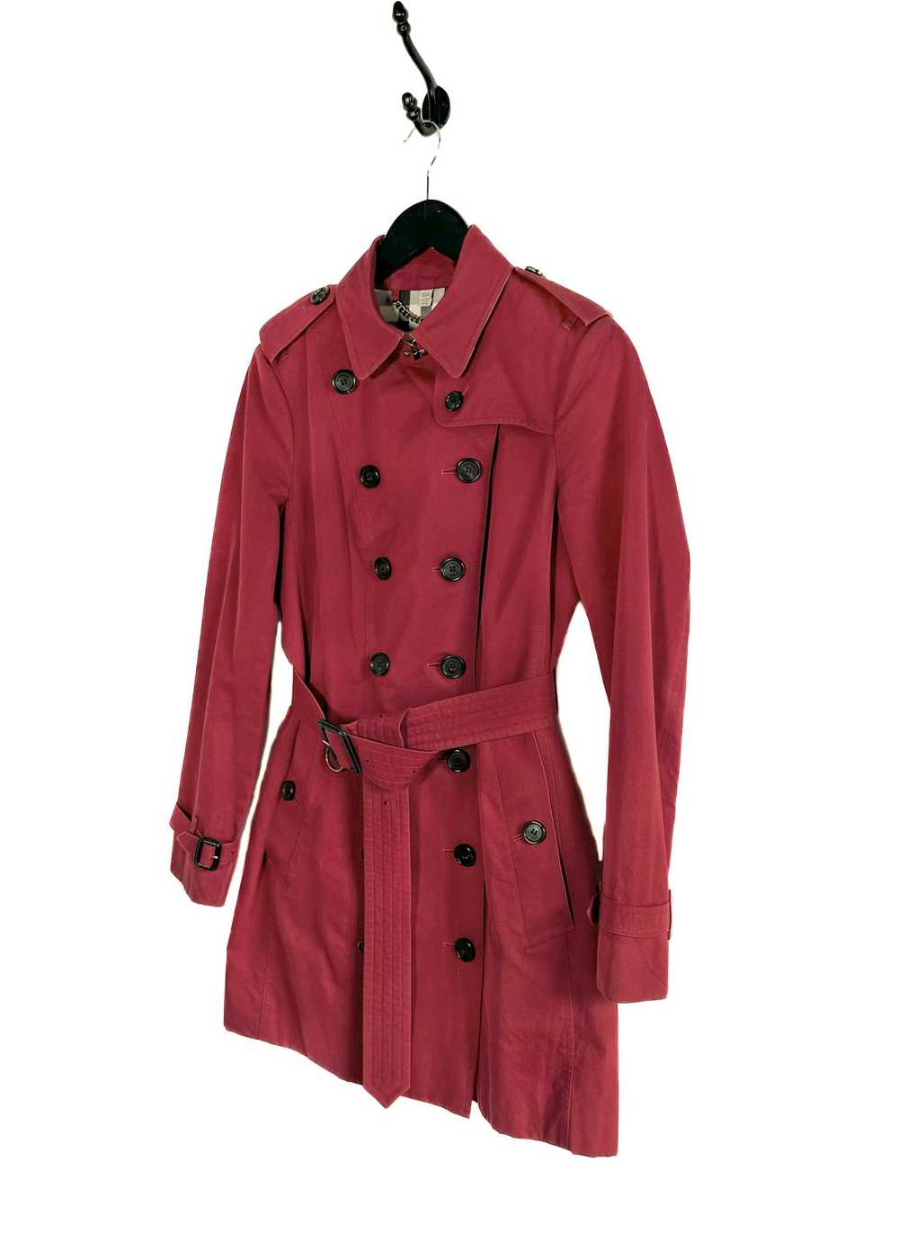 Burberry Burberry The Sandringham Red Double Brea… - image 2