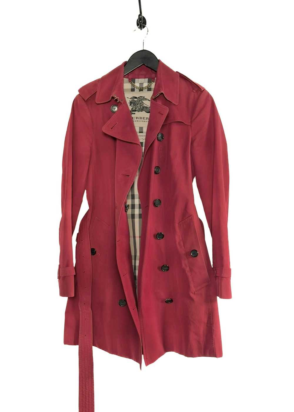 Burberry Burberry The Sandringham Red Double Brea… - image 4