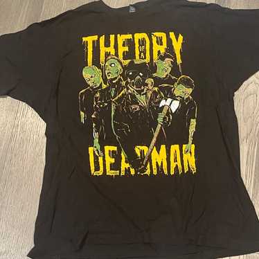 Theory of a Deadman Rock Band Tee T-Shirt Size X-… - image 1