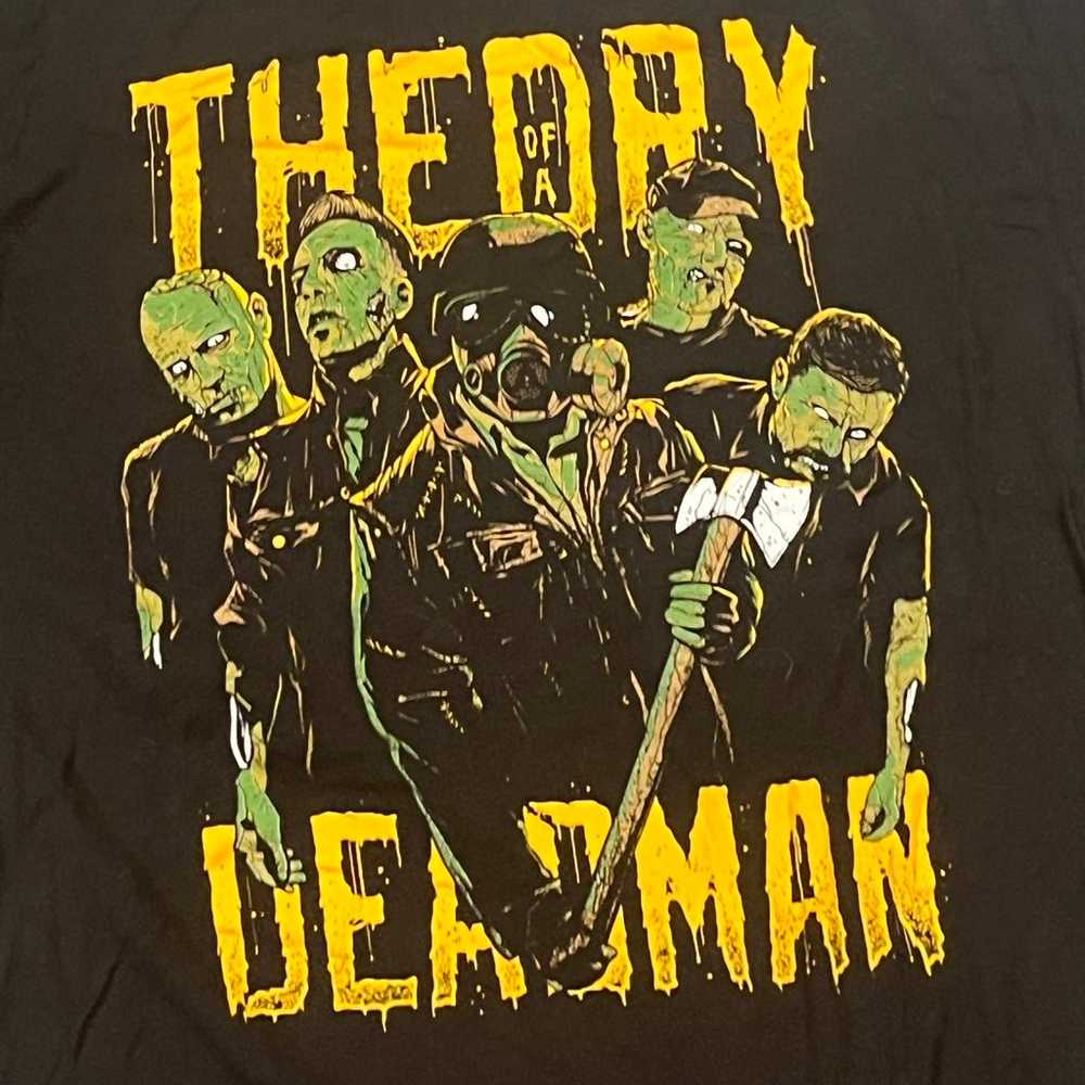 Theory of a Deadman Rock Band Tee T-Shirt Size X-… - image 2