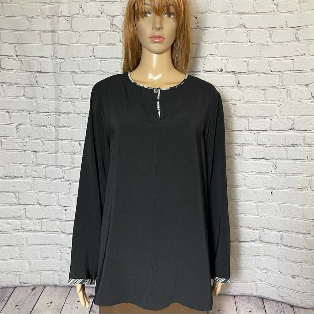 Other Vintage Koos Of Course! Black Long Sleeve T… - image 1