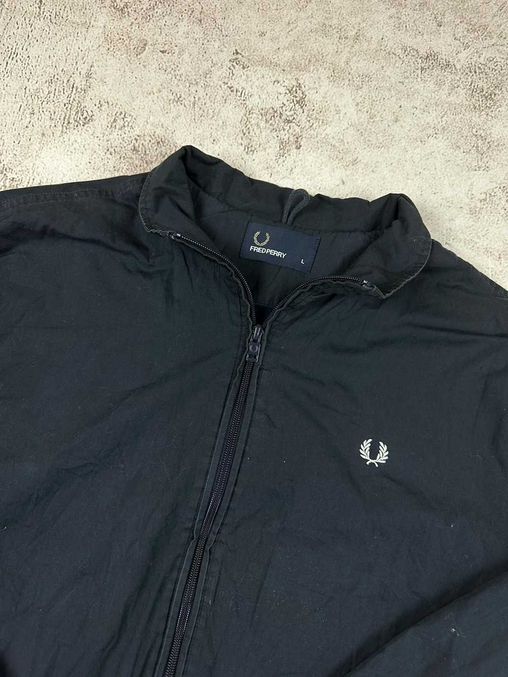 Fred Perry Classic Fred Perry Navy Full Zip harri… - image 2