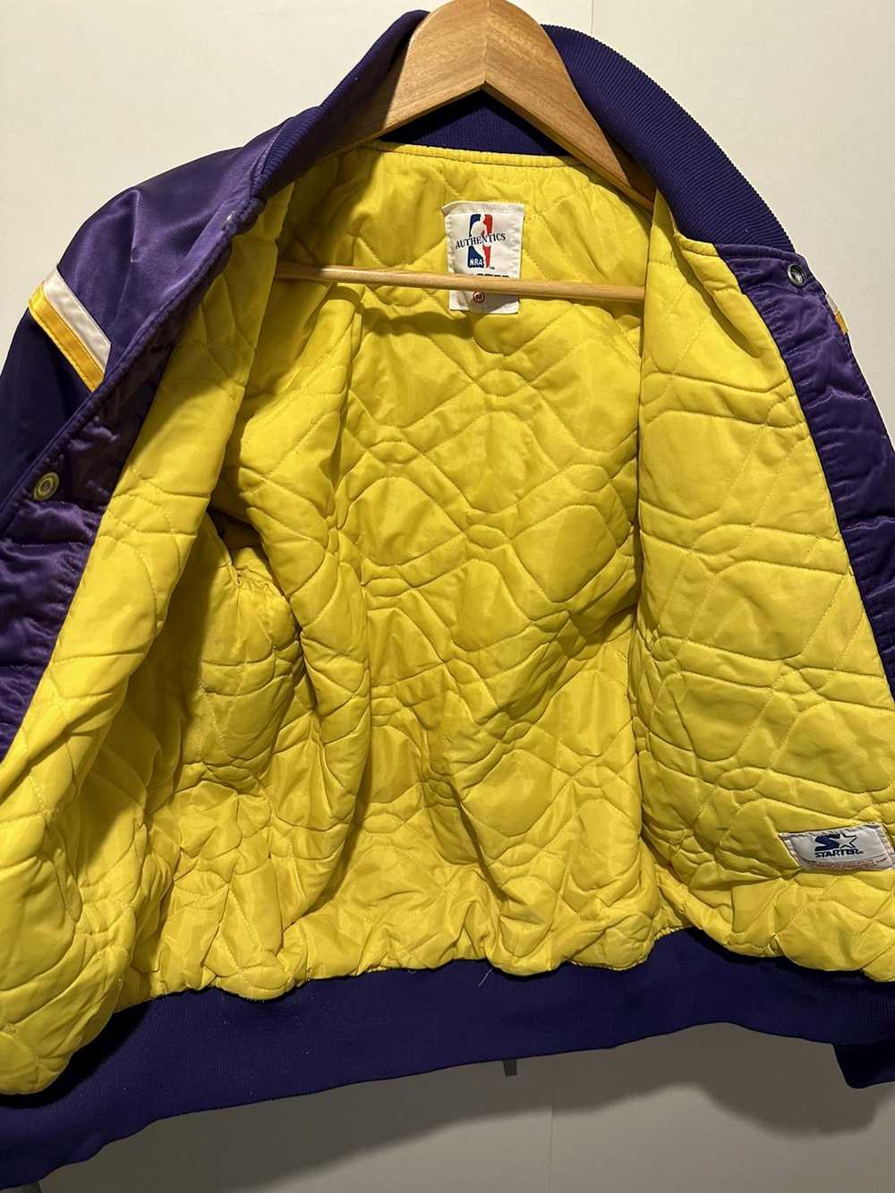 Starter Starter Jacke Los Angeles Lakers Size S V… - image 5