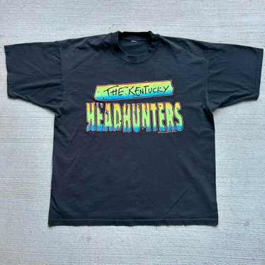 90s headhunter band t-shirt - Gem