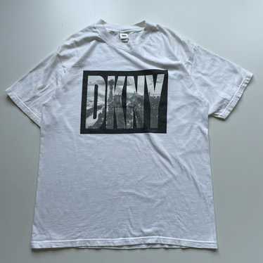 Vintage 90s Dona Karan New York DKNY T-shirt / Brand / Streetwear / Spell  Out / White / L 