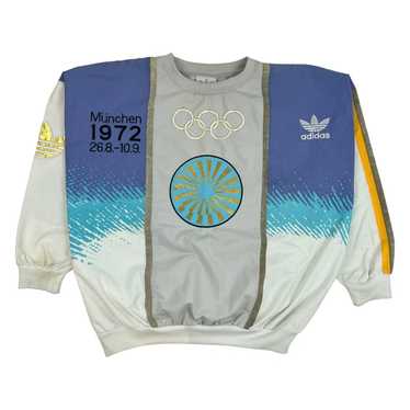 Vintage 1972 MUNICH OLYMPICS LONGSLEEVE T-SHIRT M… - image 1