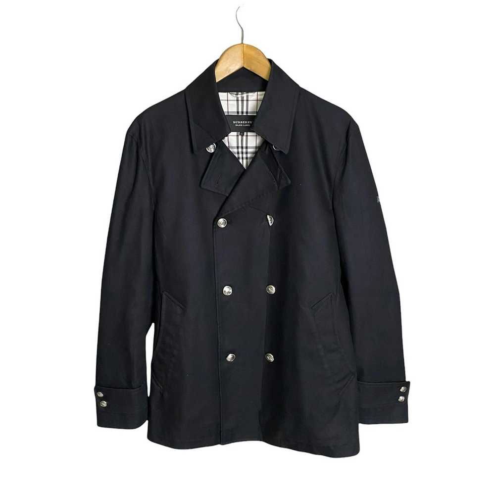 Burberry Burberry black label novacheckered doubl… - image 1