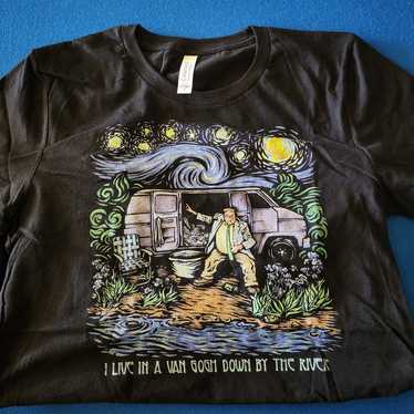 Chris Farley Van Gogh Down by the River NWOT Sz S - image 1