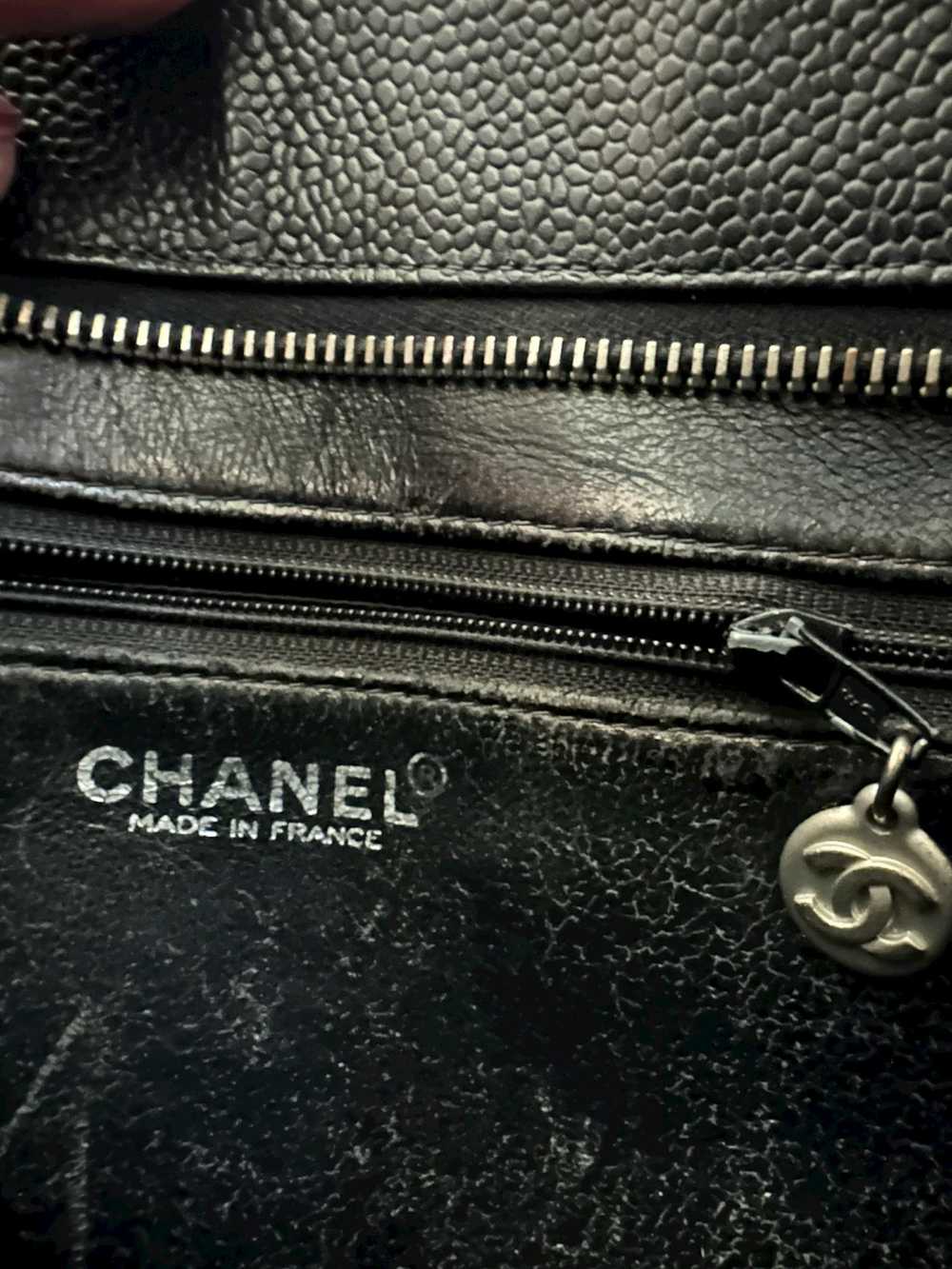 Chanel CHANEL Medallion Shoulder Bag Medium Cavia… - image 10