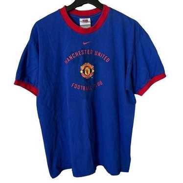 Y2K Nike Manchester United T Shirt Large - image 1