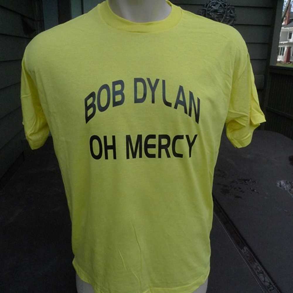 1989 Bob Dylan Screen Stars Single Stitch Shirt (… - image 1