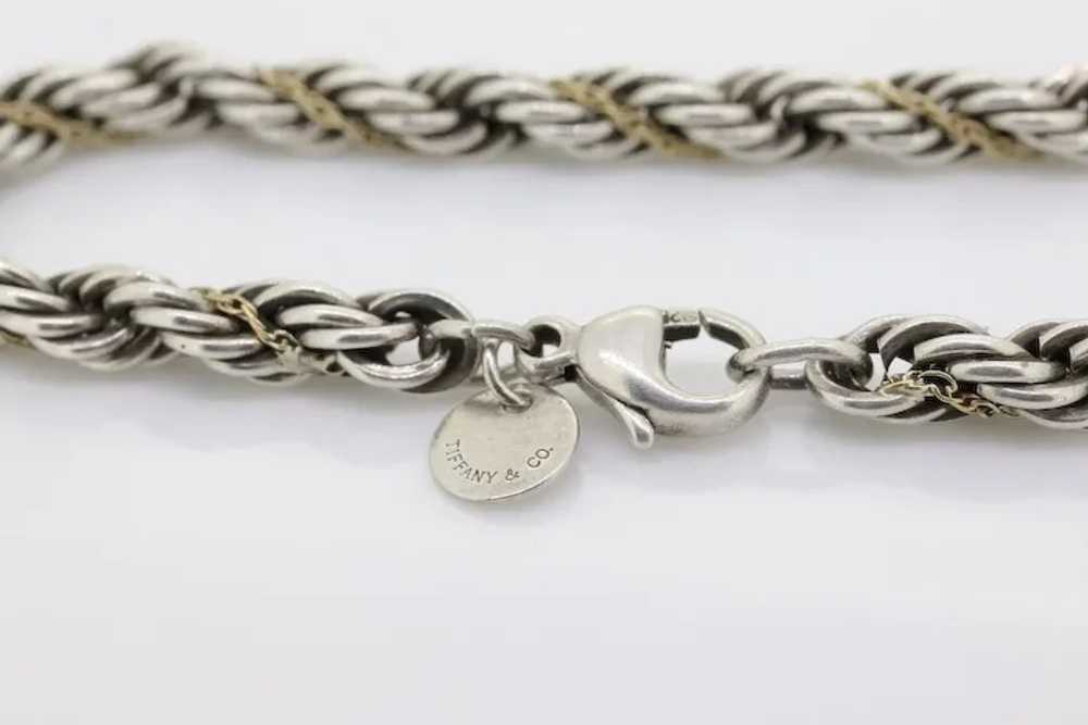 Tiffany & Co. Bracelet. Rope Love Knot Sterling S… - image 6