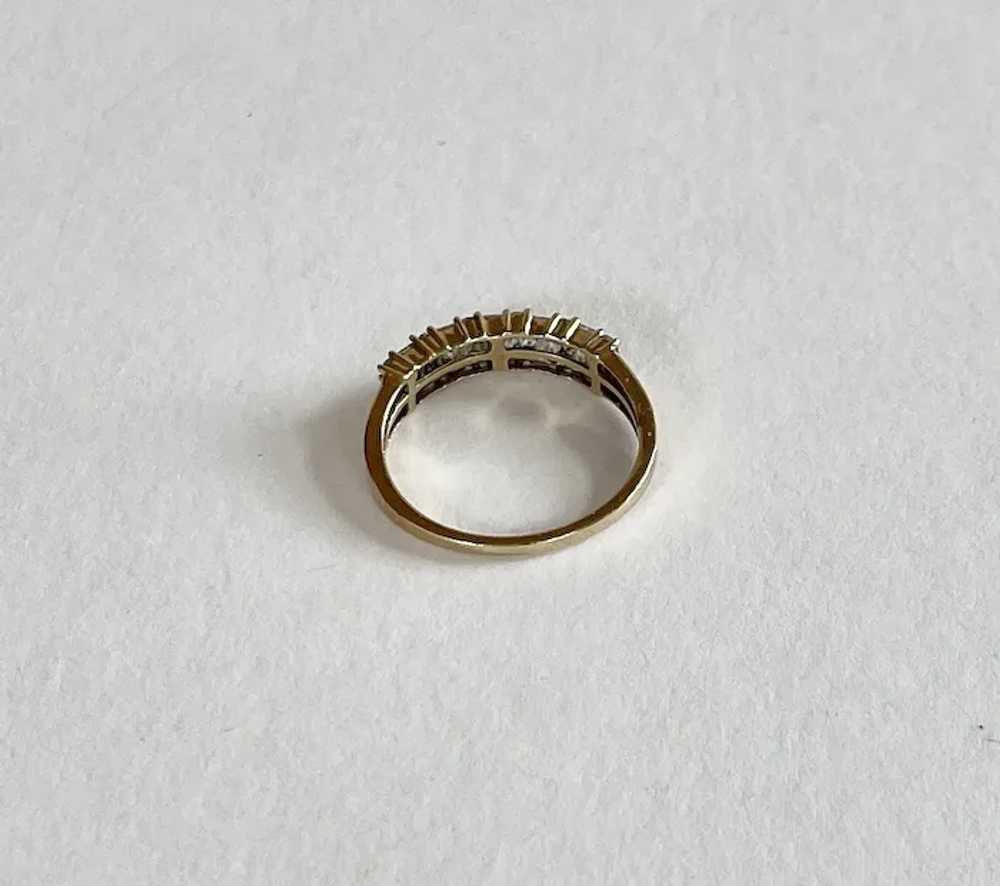 10K Gold Ring - Diamonds - image 10