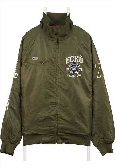 Vintage 90's Ecko unltd. Bomber Jacket Echo Zip Up