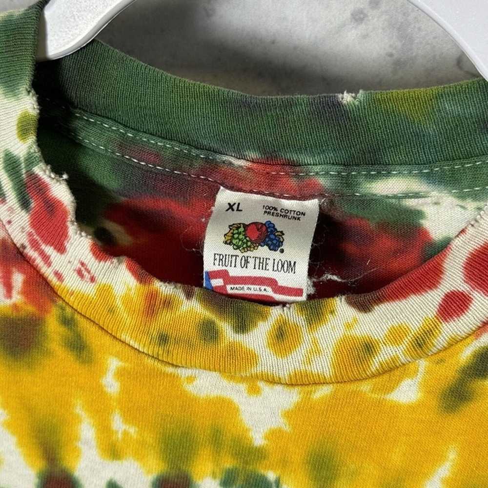 Vintage 90s Grateful Dead T Shirt Mens XL Tie Dye… - image 3