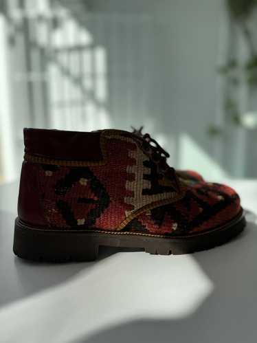 Vintage kilim boots size 9