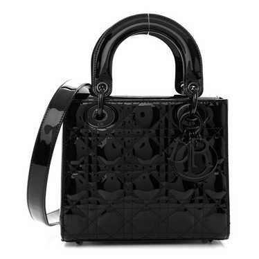 CHRISTIAN DIOR Ultraglossy Patent Cannage Small L… - image 1