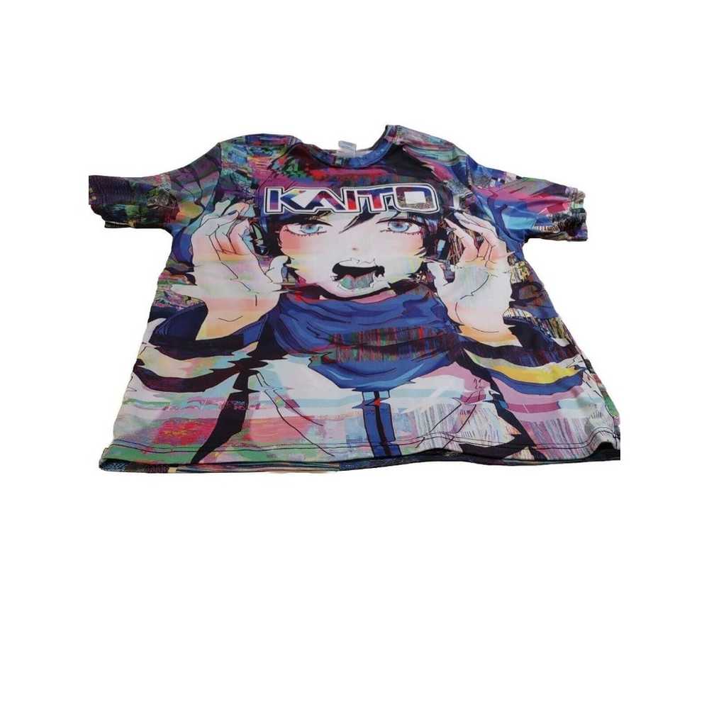 OMOCAT KAITO vocaloid Jersey Shirt Size Large - image 3